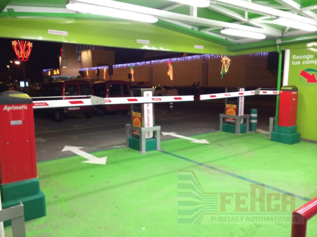Barreras para parking en Gran Canaria