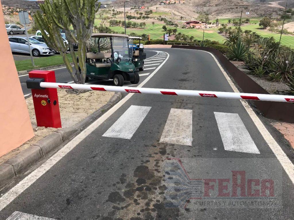 Barreras para parking en Gran Canaria